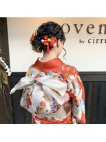 シーラス(cirrus)&nbsp;成人式×ねじり編みサイドアップ20代/30代/40代/50代