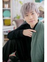 ミック ヘアアンドメイク アップ 駒込店(miq Hair&Make up)&nbsp;外国人風**クールな個性派サイドパートショート