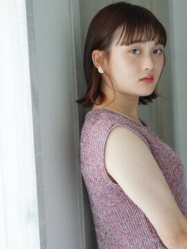 リィベ(Liibe) 外ハネボブ/インナーカラー