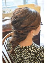 ベル(BELL)&nbsp;編み下ろしアレンジ【BELL桜新町/用賀】