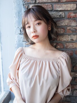 ヘアー アークス 上大岡店(hair ARKS) 切りっぱなしでもガーリーにARKS上大岡