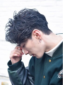 エリマ 調布(elima) センターパート/スパイラルパーマ/ツーブロック/ツイストパーマ