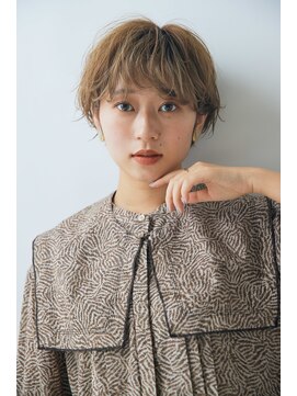 エイチツーオーアヴェダ 渋谷ヒカリエＳｈｉｎＱｓ店 クロードモネＨ２Ｏアヴェダ マッシュショート/ニュアンスパーマ【渋谷/渋谷駅】