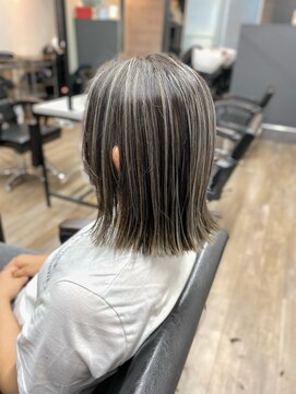 ヴィフ 大船(VIF) 筋感ハイライト/コントラストハイライト/グレー/アッシュ/大船