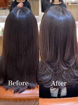 オリーブスバイネオリーブ(Olive's by neolive) ＊つむじ割れ解消根元パーマ×レイヤーカット＊