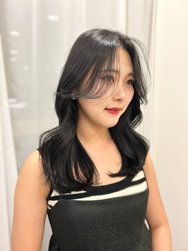 シェノン 武庫之荘(CHAINON) 黒髪/レイヤーロング/グレーベージュ