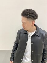 ウィールスター(Wealstar)&nbsp;オールバックツイストパーマ　　東野孝祐