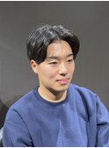 ビジネスツーブロックショート ナチュラルセンターパート