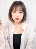 ☆大人可愛いひし形内巻きボブ 20代30代40代☆