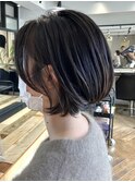 ショートパーマショートカット前髪あり前髪なし20代30代40代