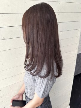 ルノン(LUNON) ラベンダーグレージュ/内巻きワンカール/ロング/髪質改善