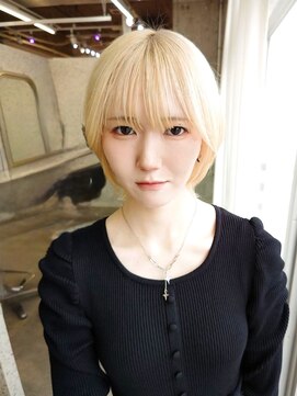ラニヘアサロン(lani hair salon) ブロンド/ブリーチ/韓国ショート/ハイトーン/ダブルカラー