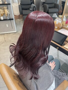 アヴァンスアンス 広島袋町店(AVANCE.ens) 暖色カラーと髪質改善カラー