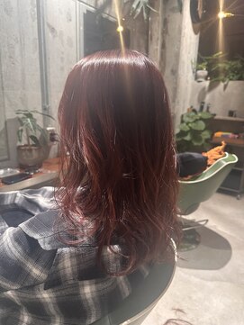 ワル(wal.) レッドブラウン