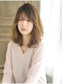 【add】柔らか揺れ小顔ミディアム/心斎橋&難波&堀江&新町
