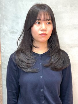 ロンドポレール 北千住(Lond polaire) メルティカラーフェミニンロング似合わせカットレイヤーカット