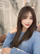 ウルスバイバレット 銀座(Urus by VALETTE)&nbsp;ハイトーンベージュ×レイヤーカット×高濃度ケラチン髪質改善