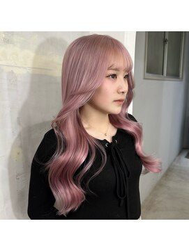 マーシー(MAAAAAC) 【MAAAAAC】ピンクヘアー/ピンクカラー/ハイトーン/ブリーチ