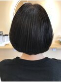 フェイスレイヤーショートボブ