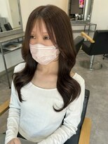 アジアエス 谷山 清和店(asia s) レイヤーカット＊ラベンダーブラウン＊髪質改善カラー