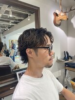 メゾンフォーメン 心斎橋店(Maison for men)&nbsp;サーフカール/ニュアンスサーフ/ニュアンスパーマ/ラウルカール