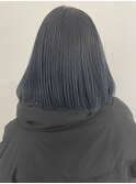 ブリーチをやめていきたい方へブルーブラックカラー