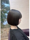 切りっぱなしボブ