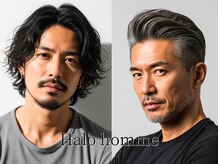 ハロオム(Halo homme)の雰囲気（フェードカット/大人男性/短髪/メンズカット/マンバン/バーバー）