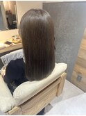 オリーブベージュ(塚口×髪質改善トリートメント)