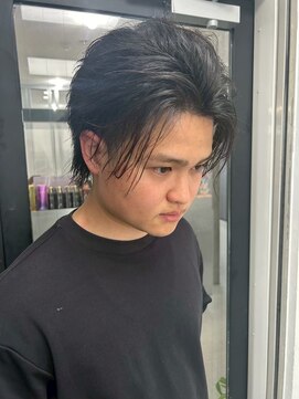 メンズサロン キング 心斎橋店(Men’s salon K!ng) ホワイトメッシュ/ツイスト/ツイスパ/パーマ/メンズ/眉毛/心斎橋
