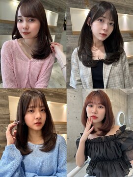 アイヴィ 表参道(IVY) ワンカールレイヤー 顔まわりカット【肥田亜沙美】