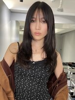 トイ(TOI)&nbsp;セミロングハイレイヤー/モーヴブラウン