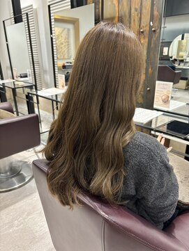 ノーム バイ アウラ(norm. by aura) ブリーチなしダブルカラーミルクティーベージュオリーブ