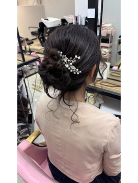 ミルクティー(Milk TEA) ルーズお団子ヘア♪♪