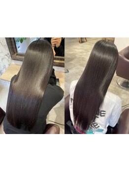 芯から潤う美髪へ導く髪質改善サロン★カラー/ブリーチの蓄積ダメージや乾燥も徹底ケアで艶髪へ◎天神大名