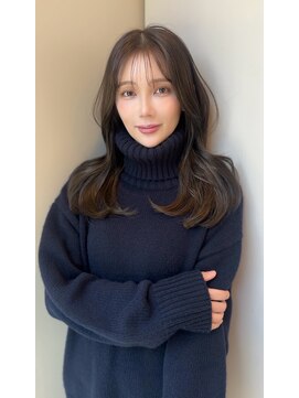 シックスバイギンザロンド 名古屋(six by ginza Lond) 韓国くびれヘア　透明感カラー