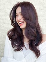 ニューヨークニューヨーク 海老江店(NYNY)&nbsp;チェリーレッド バーガンディ/ハイレイヤーウルフ/セミロング