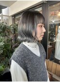 グラデーション×グレージュカラー