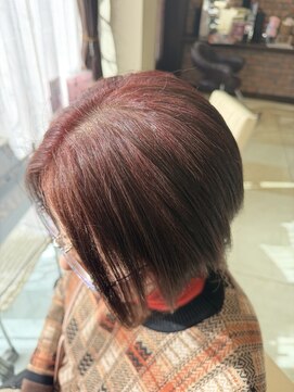 アンジュ グリーンパーク店(ange) ピンクグレイカラー