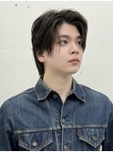 大人ヘア/センターパート/ツーブロック