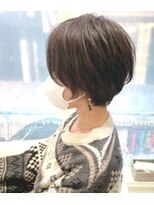 デイジー(Daisy)&nbsp;大人ショートボブ丸みショートマッシュショート白髪ぼかし