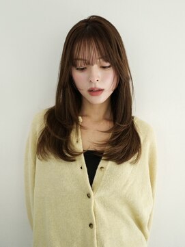 シエル バイ ケンジ 登戸 生田(CIEL by KENJE) 面長さん向けくびれレイヤー/小顔ロング生田