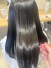 新時代!!【髪質再整カラー】+カット+再整TR♪/髪質改善/