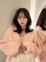 ノク 渋谷(nok)&nbsp;イメチェンピンクベージュ前髪