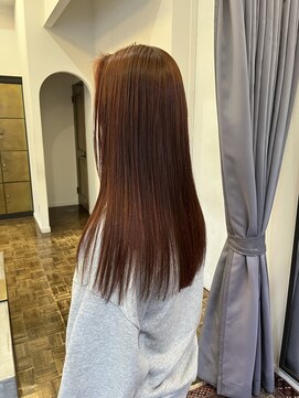 ヘアーアイスカルテット(HAIR ICI QUARTET) 春色◎ワンカラーで作る透明感オレンジブラウン
