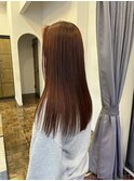 春色◎ワンカラーで作る透明感オレンジブラウン