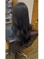 リドルヘアー 石井町店(Riddle HAIR) ダークグレージュ/オリーブグレージュ/韓国風ダークカラー