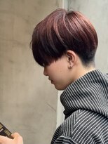 アース オーセンティック 三鷹店(EARTH Authentic)&nbsp;マッシュ×ワインレッドカラー