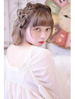 メイズ(MAZE)&nbsp;ボブの編みこみアレンジ【メイズ東中野・鍛原志行】