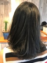 ボノヘアー(bono hair)&nbsp;黒染め風ミディアム